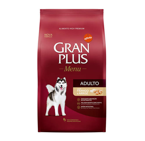 Rao Gran Plus Ces Adulto Frango e Arroz - 15kg