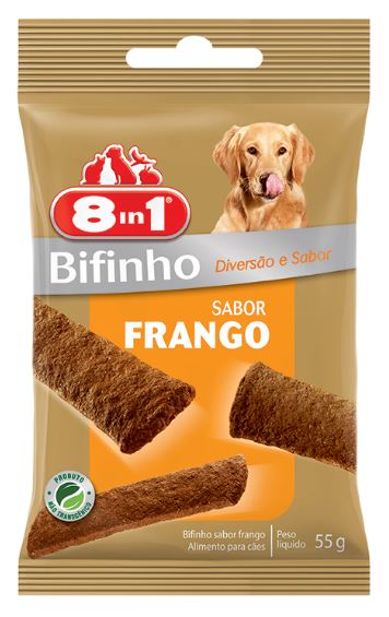 Petisco Bifinho 8in1 Frango 55g