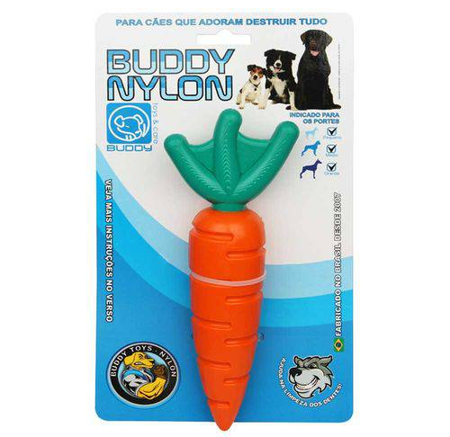 Brinquedo Cenoura Nylon Resistente Ces Buddy Toys