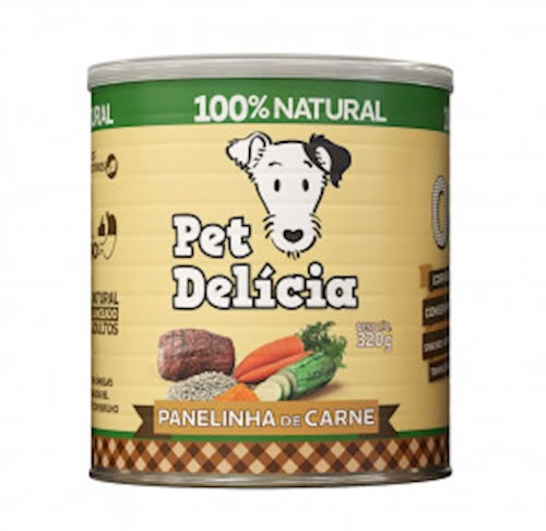 Rao Pet Delcia Panelinha de Carne 320gr