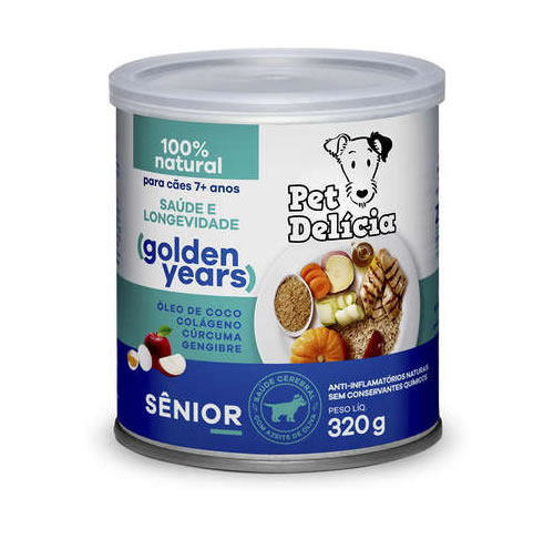 Pet Delcia Natural Golden Years para Ces 7+ anos