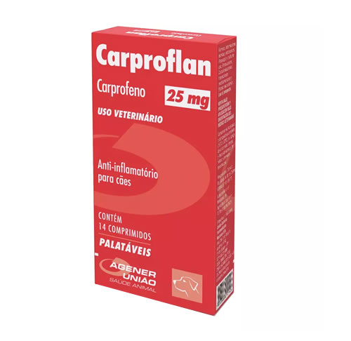 Carproflan Agener Unio 25mg 14 Comprimidos