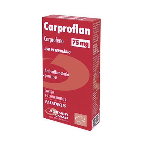 Anti-inflamatrio Agener Unio Carproflan 14 Comprimidos - 75 Mg