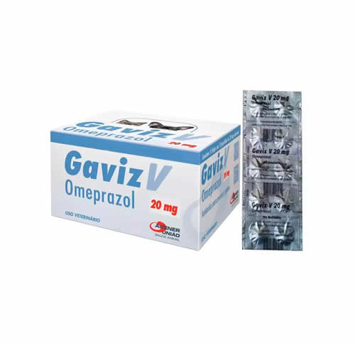 Gaviz 20mg Omeprazol Strip com 10 Comprimidos