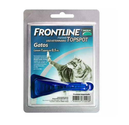 Antipulgas e Carrapatos Frontline Topspot para Gatos