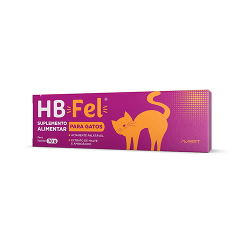 Suplemento Alimentar HB Fel para Gatos 70g