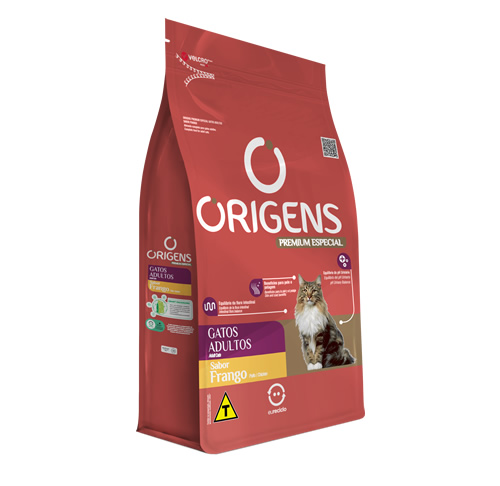 Rao Origens Gatos Adultos Frango 1kg