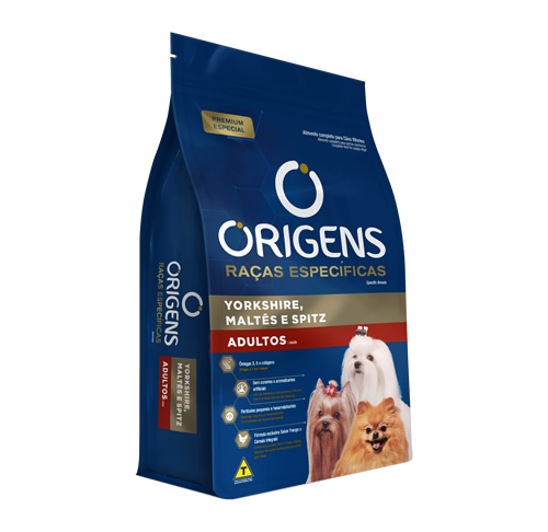 Rao Origens Ces Adultos York, Maltes e  Spitz 3kg