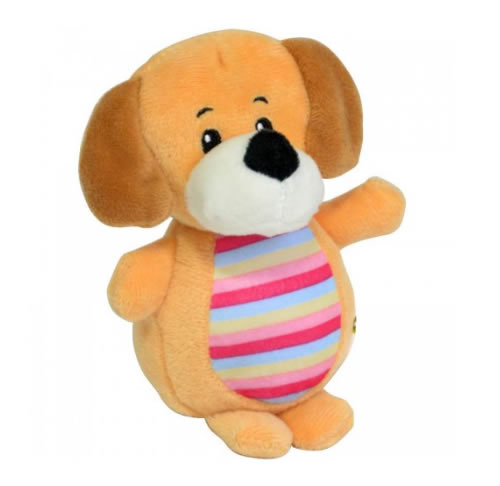 Pelucia Cachorrinho Arco iris 19cm