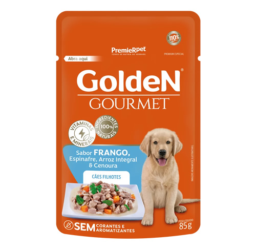 GoldeN Gourmet Ces Filhotes sabor Frango