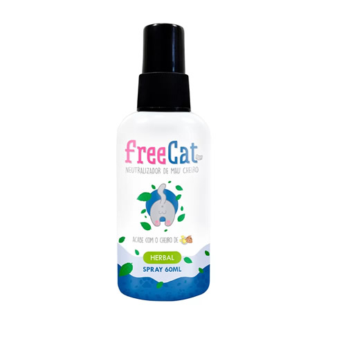 Eliminador de Odores FreeCat Herbal 60 ml