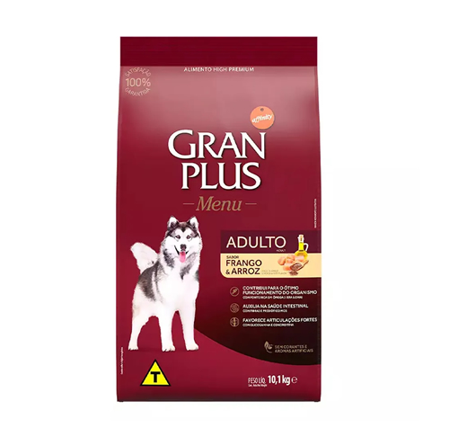 Rao Gran Plus Ces Adultos de Porte Mdio  Frango e Arroz 10,1kg