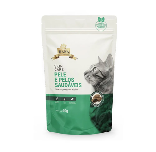 Snack Hana Nuggets Skin Care para Gatos 60g