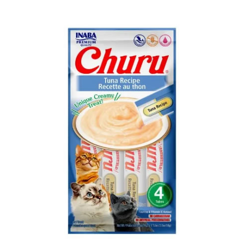 Petisco Churu Para Gatos Adultos Sabor Atum 56g