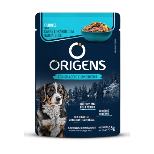 Origens Sache Para Ces Filhotes Sabor Carne - 85 Gr