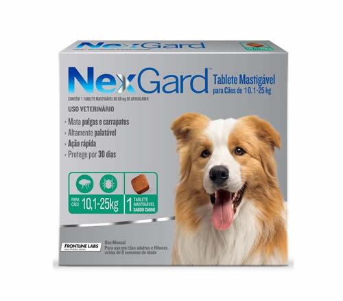  Nexgard para Ces 3,00ml - 10kg a 25kg