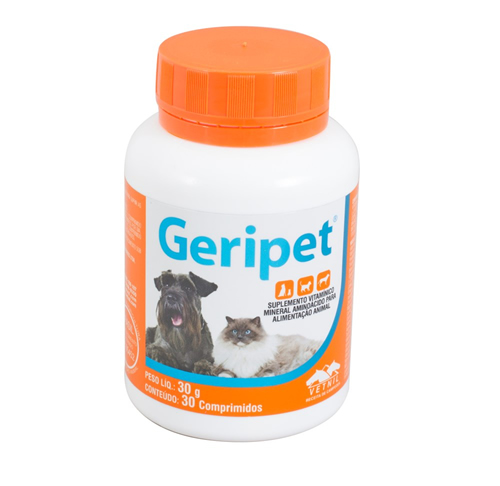 Geripet Uso Veterinrio 30 Comprimidos